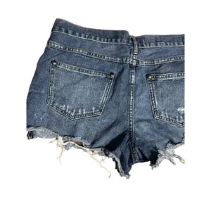 Free people Denim Cut off Distressed‎ jean shorts sz 29 thumbnail 4