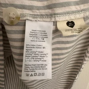 Madewell Green/Cream Button-Back Easy Dress thumbnail 8