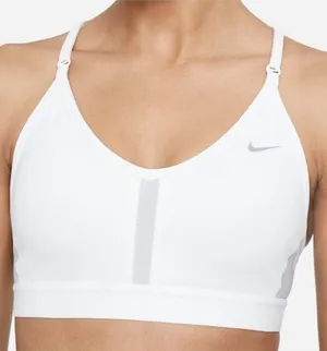 Nike Indy Sports Bra CZ4456-100 White Training Workout Dri-Fit Women's Size XXL thumbnail 1