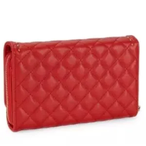Badgley Mischka Red Wallet Crossbody Bag, Red, NWT thumbnail 3