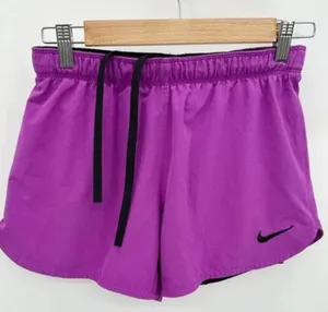 Nike Dri Fit Purple Compression Lined Running Athletic Shorts Women's M thumbnail 1