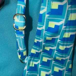 High waisted geo print bikini thumbnail 10