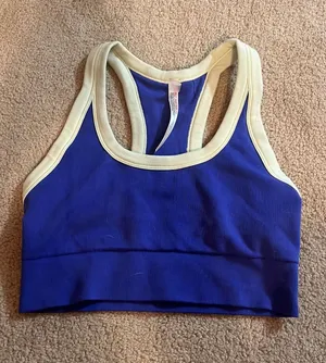 Blue And Light Green Free People Top thumbnail 1