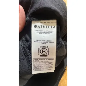 Athleta Trekkie North Jogger Black Ripstop Hiking Pants‎ Womens Size 4 thumbnail 6