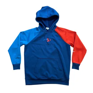 Nike Therma-FIT Colorblock Hoodie Pullover Sweatshirt Training Blue‎ Women Small thumbnail 2