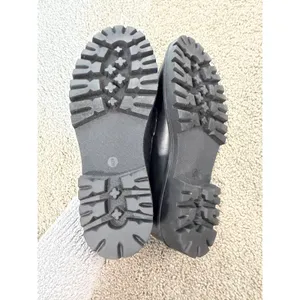 New Journee Collection Jessamey Leopard Black Lug Loafers Women’s Size 6 thumbnail 3