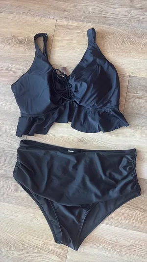 Black Bikini Size 2X thumbnail 2