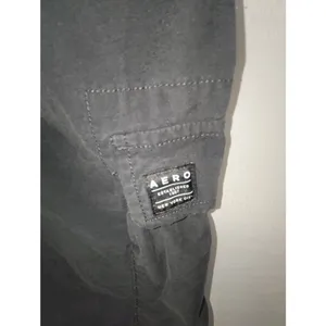 Aeropostale Black Women's Cargo Pants with Drawstring Waist, Size L thumbnail 10