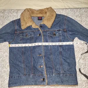 ezekiel Women's Blue Jean Jacket Size L 100% Cotton Size L. In Good Condition thumbnail 5