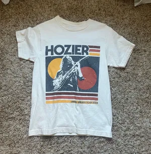 Hozier Concert Tee White thumbnail 1