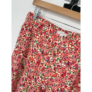 Ann Taylor LOFT Floral Wide Leg Pull On Pant Women's Rayon Small Resort Beach‎ thumbnail 2