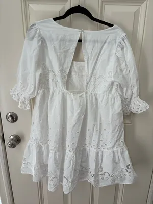 Forever That Girl Audrina Eyelet Dress Size Medium thumbnail 3