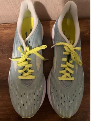 Brooks Hyperion Tempo Running Shoes Blue Fog Nightlife Yellow Women's thumbnail 1