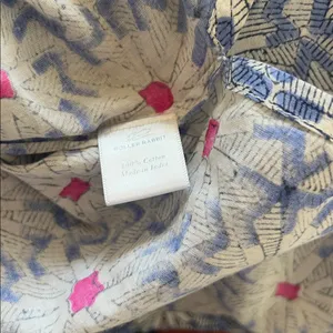 Roller Rabbit Inez Blue Floral Embroidered Tunic Small thumbnail 6