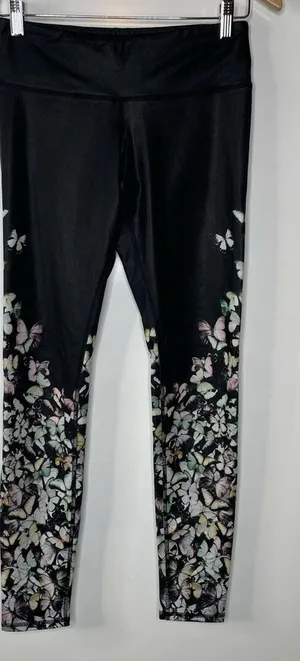 Alo‎ Yoga Butterfly Print Leggings Small thumbnail 1
