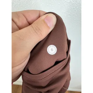 Lululemon Fast and Free High-Rise Tight 28 Brushed Nulux Brown Earth Size 6 thumbnail 6