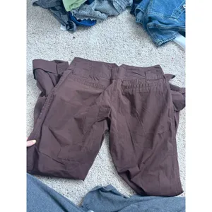 Y2K Cargo Utility Pants Cache Brown High‎ Waisted Cotton Straight Leg Trousers 0 thumbnail 5
