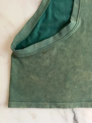 Free People Movement Too Good Tank Racer Back Washed Green thumbnail 12