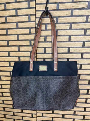 Calvin Klein Black And‎ Brown Tote Bag thumbnail 1