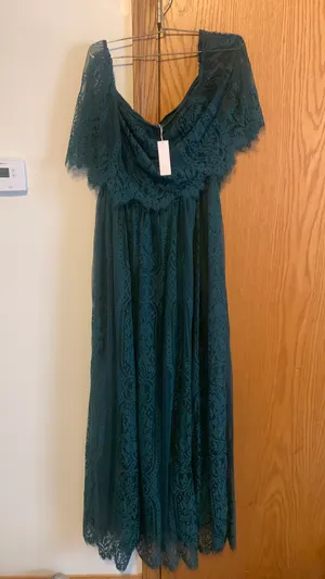 Baltic Born Green Caroline Lace Dress thumbnail 2
