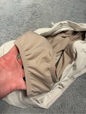 Lululemon cream/white Athletic Running Shorts 6 thumbnail 8