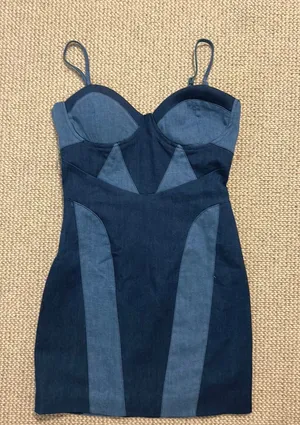 DO + BE denim mini dress thumbnail 1
