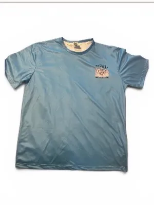 Light Blue 'Just a Girl Who Loves Horses' Graphic Tee Size L thumbnail 6