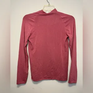 Anthropologie Indra Mock Neck Rose Seamless Turtle Neck NWT Sz L thumbnail 10
