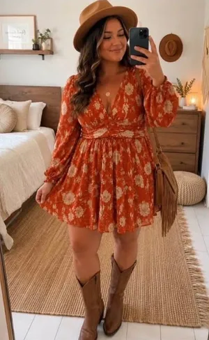 Lulus Floral Mini Dress thumbnail 1