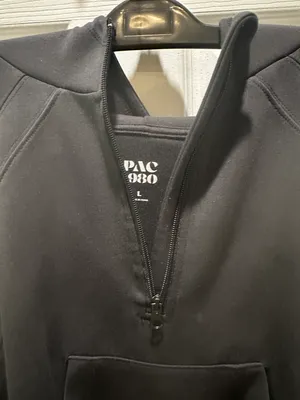 PacSun New Pac 1980 Women Black Oversized Sweatshirt thumbnail 2