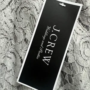 NEW J.Crew Tinsley Dress Leavers Lace Sz 6 Gray Bridesmaid Mother‎ Of Bride $275 thumbnail 4
