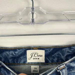 J.Crew Denim Mini Skirt Re-imagined 5 Pocket Light Wash Women’s Sz‎ 26 thumbnail 5