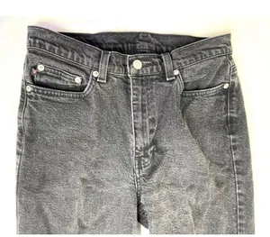 Ralph Lauren Polo Jean Co. 8 x 31 Black Denim Classic Stretch Jeans Size Black thumbnail 5