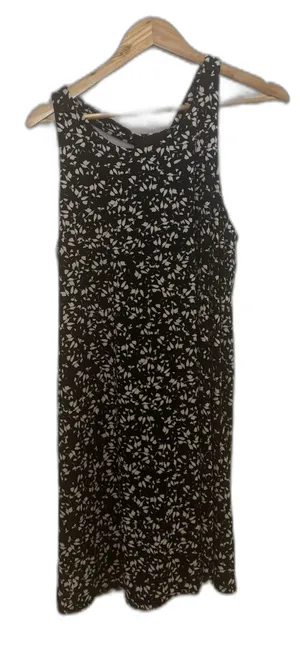 Old Navy Cece Black White floral Size Large thumbnail 1