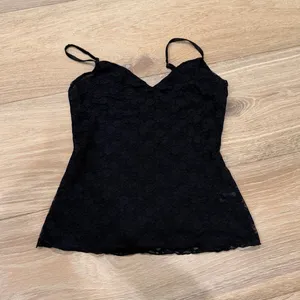 Brandy Melville lace black tank thumbnail 1