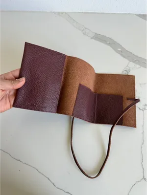 mark and graham cord organizer leather charger roll up thumbnail 5