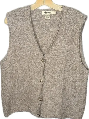 Eddie Bauer Wool Sweater Vest thumbnail 2