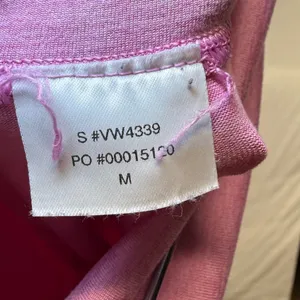 Vuori Weekend Flare Pant Heathered Pink Yoga Leggings VW4339 Womens Medium thumbnail 2