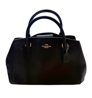 COACH Black Small Margot Carryall thumbnail 1