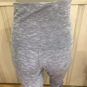 Nike Dri Fit High Waisted Gray Jogger Pants With Pockets Women's Size Small thumbnail 4