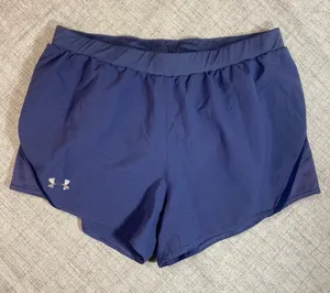 Under Armour Blue Athletic Shorts Lightweight Performance thumbnail 1