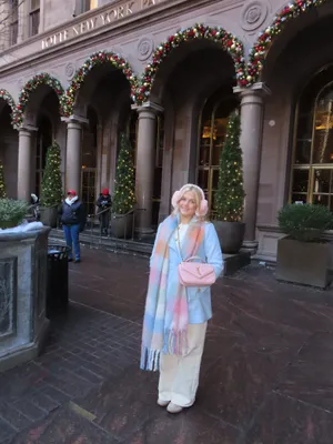 Allegra K Belted Coat thumbnail 2