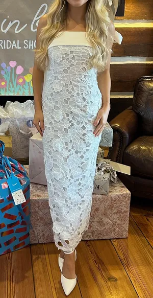 Petal and Pup lace midi dress thumbnail 3