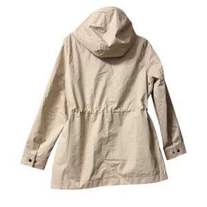 Hunter Original Khaki Smock Water‎ Resistant Hooded Rain Jacket NEW thumbnail 4