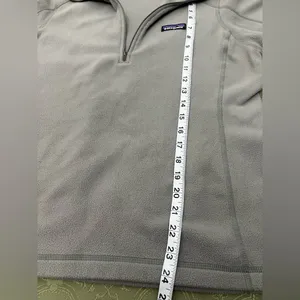 Patagonia Light Gray Fleece Pullover thumbnail 7
