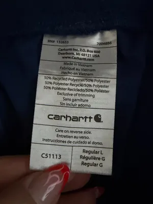 Carhartt Force Women L Navy Blue Essential Jogger Scrub Pants Medical Nurse thumbnail 7