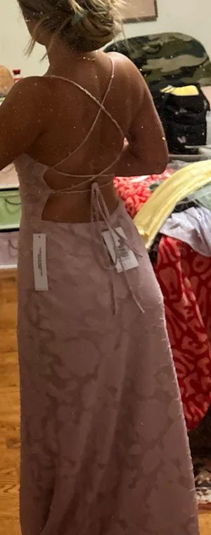 celena maxi dress light pink burnout princess polly thumbnail 4