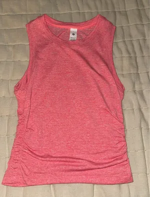 Pink Fitted Lululemon Tank Racerback Top thumbnail 1