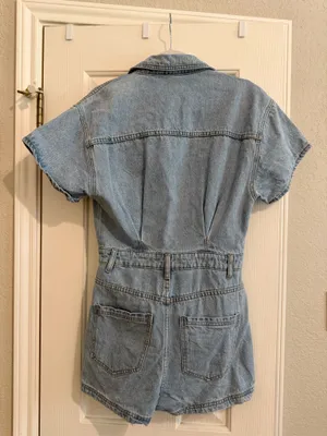Le lis Denim Romper thumbnail 2