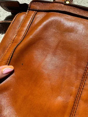vintage leather purse Brown thumbnail 2